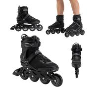 ATTABO OneFoot Fitgo Rollers en Ligne pour Homme - Roulement ABEC-7, Rail en Aluminium, système Fitgo, Frein - Fitness et Loisirs (41)