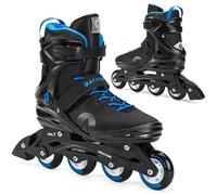 ATTABO Patins à roulettes en Ligne Cyclone Taille 44 EU Rollers en Ligne Homme Roller avec Roues PU 82A Couche Semi-Dure TPR Frein Patins à Roues en Ligne pour Intérieur Extérieur Sport