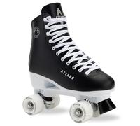 ATTABO Serena - Patins à roulettes pour Femme - en Cuir écologique - Roulement ABEC-3 - Cadre en polypropylène et Patin en Aluminium - Roues 82A 54 x 32 mm - Frein en TPU - Laçage Classique - Sûr et