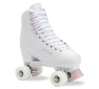 ATTABO Serena - Patins à roulettes pour Femme - en Cuir écologique - Roulement ABEC-3 - Cadre en polypropylène et Patin en Aluminium - Roues 82A 54 x 32 mm - Frein en TPU - Laçage Classique - Sûr et