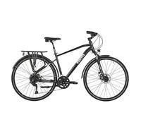ATTABO Spate 2.0 20" Vélo de Trekking pour Homme en Aluminium 6061, Fourche SF20 NEX 63 mm, CUES 2 x 9, Freins TEKTRO MD-M300, LED, Garde-Boue, Porte-Bagages