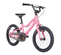 ATTABO Vélo Ease 16" Rose Léger Durable Design Ergonomique avec Faible Porte-à-Faux Idéal pour Les Cyclistes Débutants