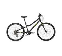 ATTABO Vélo pour enfants 7-11 ans, cadre en aluminium léger (10 kg), roues de 24", fourche en acier, 120-145 cm, guidon ergonomique