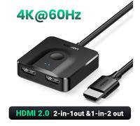 Attach HDMI-Cable UGREEN commutateur de répartiteur HDMI 2.1 2 en 1, 8K 60Hz 4K 120Hz, pour TV Xiaomi Xbox SeriesX ps5, moniteur de câble HDMI 2.1 ""Nipseyteko