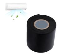 Attachage Isolant de Climatiseur en PVC, Ruban Isolant Noir de Climatisation, Tube Résistant à l'huile, Ruban Protecteur Portable, Ruban d'emballage (1Pcs)