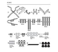 Attache Arrière GIVI 4130FZ Top Case Monokey/Monolock Kawasaki Ninja 1000SX