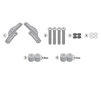 Attache Arrière GIVI SR6415 Pour Top Case Monokey/Monolock Triumph Tiger 900