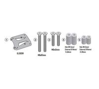 Givi Monolock®/monokey® Cf Moto 450 Mt 2024 Sr9226 Top Case Rear Fitting Noir
