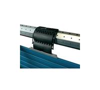 Attache autobloquante pour volets roulants