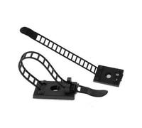 Attache-Cable avec Fixation Auto-adhésive - 64 mm - 10 Pieces - Noir