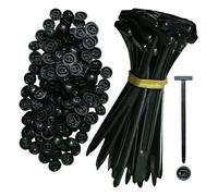 Attache Cable Nylon Tie Wrap Cable Fixed Fastener Clips Car Hose Fastening Zip Strap Self-Locking Reusable Ties(50 pcs)
