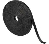 Attache Cable Reutilisables Nylon 10 mm x 25 m, Ruban Serre-Câble Réglable et Réutilisable, Organisateur de Câbles pour Gestion Ordonnée, Fixation Simple et Durable pour Bureau, Maison et Atelier