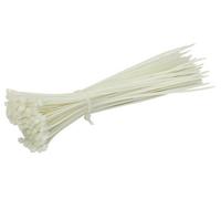 ATTACHE CABLES 300 x 4.8 BLANCS RILSAN (NATUREL) - 100 COLLIERS