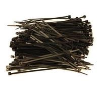 attache cables rilsan 140x3.6 noirs - 200 colliers plastiques - Oc-pro G