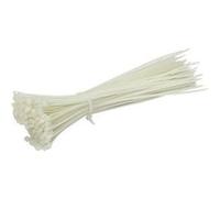 attache cables rilsan 195 x 4.8 blancs - 100 colliers plastiques - Oc-pro