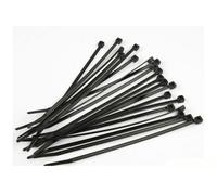 ATTACHE CABLES RILSAN 250x7.6 NOIRS - 75 COLLIERS PLASTIQUES