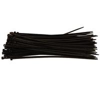 ATTACHE CABLES RILSAN 380 x 4.5 NOIRS - 100 COLLIERS PLASTIQUES