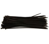 ATTACHE CABLES RILSAN 380 x 4.5 NOIRS - 100 COLLIERS PLASTIQUES