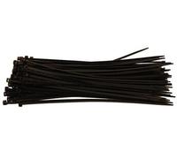 ATTACHE CABLES RILSAN 380 x 4.5 NOIRS - 100 COLLIERS PLASTIQUES