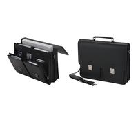 Attaché caisse - Alassio - VENETO - PU - Noir - Compartiment ordinateur portable