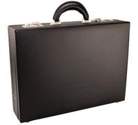 Attaché case - MONOLITH - 71180 - Simili cuir noir - 2 serrures à combinaison - 420x296x85 mm