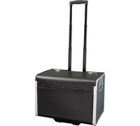Attaché-case "PARMA" Alassio en similicuir noir
