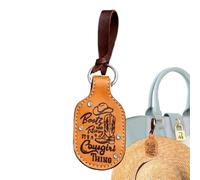 Attache-chapeau magnétique pour les voyages | Crochet de rangement en cuir PU,Support chapeau pour sac | Pour Sac De Plage Tote Bag Repose-Tête Voiture Rangement Voyage Été Fixation Aimantée Accessoir