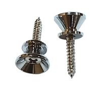 Attache-Courroies Type Strat par 2 avec Vis Chrome ATTACHE COURROIES ET STRAPLOCKS