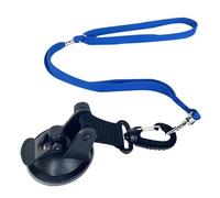 Attache de bain pour chien avec ventouse - Attache de bain réglable en nylon souple pour chien - Attache de retenue de bain à haute aspiration pour chien de compagnie, chat, toilettage pour chien, att