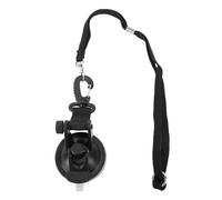 Attache de Bain pour Chien avec Ventouse, Crochet à Ventouse, Taquet de toilettage pour Chien, Laisse en Nylon Souple avec Collier réglable pour Animal de Compagnie, Chien, Chat, (S)