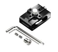 Attache de câble antidérapante pour appareil photo à 360° - Léger et durable - Construction en aluminium - Clip de câble vidéo