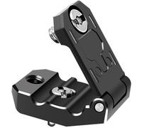Attache de câble antidérapante sécurisée pour microphones vidéo de 4 à 8 mm, montage 6,35 mm pour cage d'appareil photo, plaque L, microphones, clip stabilisateur de câble