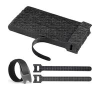 Attache De Câble En Nylon,60PCS Attache Cable Serre Cable Scratch Cable Range Cable Rangement Cable Range Cable Bureau Serre Cable Scratch Range Cable, Pour Cable Management, Fils PC, Bureau, Maison