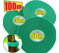 Attache de câble en Nylon pour plantes,100/2M,ficelle de jardin verte,auto-adhésive réglable pour plantes,Support de boucle à crochet,bande de fixation réutilisable - Type 10M-(5Rolls)