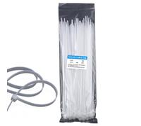 Attache De Câble Réutilisable - Attaches Réutilisables, Enveloppe Fixation 100x En Nylon Noir Autobloquantes Polyvalentes, Gestion Des Cordons Câbles D'