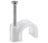 Attache de câble - WENTRONIC - KBCR 9 - 9,0 mm - Blanc - Lot de 100 pièces