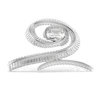Attache de cheveux Ariana Grande x Swarovski, Taille baguette, Blanche, Métal rhodié OS