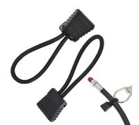 Attache de collier de tuyau - Porte-caoutchouc pour régulateur, attache compacte pour embout buccal | Remplacement du crochet avec boucle de rétention avec languette, petits clips à anneau pour un