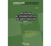 Attaché de conservation du patrimoine 2016 concours externe, interne, ... 3e concours - categorie a - session 2013 n°67 - CIG Petite Couronne - Documentation Francaise - broché - Scolaire / Universita