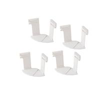 Attache de Drap de lit rotative Pliable Clip de Fixation de Drap de lit Aiguille Artefact de Fixation de déplacement de Drap de lit Bjt679 (White, 13x15cm)