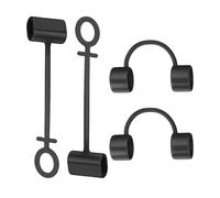 Attache de liaison de chargeur - Polymère élastique durable, petit manchon de connecteur, design flexible et support ajusté | Accessoire portable pour poche de voiture, porte-clés, solution de