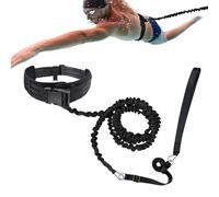 Attache De Natation pour Piscine | Ceinture d'Entraînement de Natation | Équipement Élastique pour Piscine Femmes Hommes Adolescents