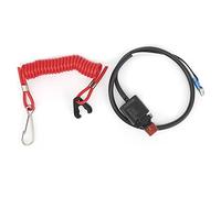 Attache de sécurité pour interrupteur d'arrêt d'urgence hors-bord 15HP 25HP 30HP 40HP 2 temps en plastique de haute qualité étanche durable crochet télescopique flexible rotatif