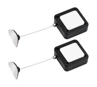 Attache de télécommande - Fil durable | Câble de télécommande rétractable avec fonctionnalité automatique | Support de contrôle de laisse magnétique à distance, pour mur, chambre à coucher, salon, hôt