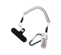 Attache De Téléphone Portable - Sangle Rétractable pour Smartphone de Randonnée,Lanière Antichute pour Téléphone,pour Voyageurs, Adultes, Seniors, Trajets Quotidiens, Plages, Concerts, Shopping,