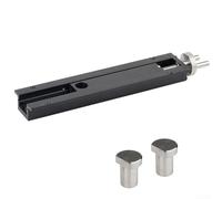 Attache d'étau rotatif à 360 degrés avec corps en aluminium robuste et design à double rainure pour de multiples utilisations