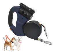 Attache Double pour Deux Chiens Lumières LED Étanches avec Rotation 360