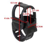 Attache elastique pour fixation sur tube