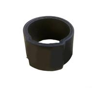 Attache Embout Saxophone Silicone - Clip Ligature Rapide pour Sax Alto Soprano Ténor - Fixation Stable et Élastique 3x2cm(Black)