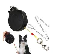 Attache extensible pour animal de compagnie - Laisse rétractable murale pour chien, ligne d'entraînement en plein air, connecteur à clip de robuste, système de contrôle flexible | Outil